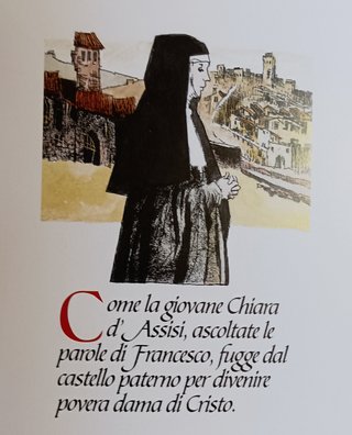 Dino Battaglia "San Francesco".