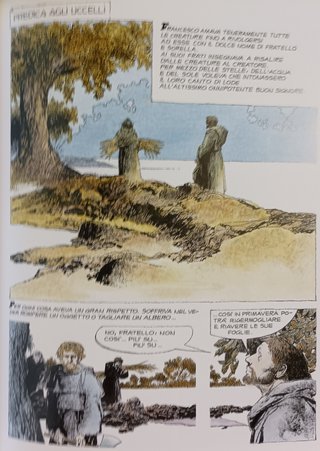 Dino Battaglia "San Francesco".