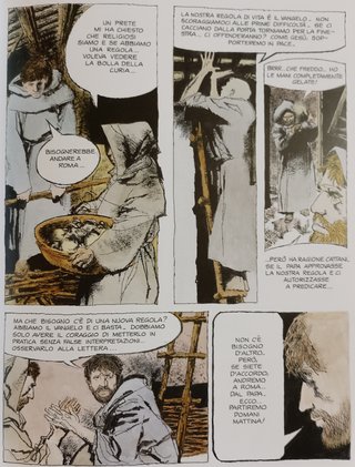 Dino Battaglia "San Francesco".