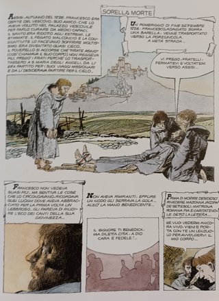 Dino Battaglia "San Francesco".