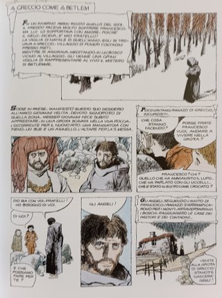 Dino Battaglia "San Francesco".