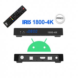 Receptor SAT IRIS 1800 PRO 4K