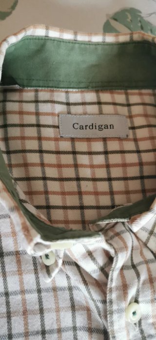 Camisa de CARDIGAN ALGODÓN 100% Manga L Talla 3