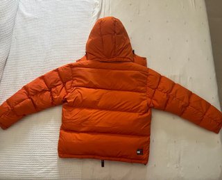 Abrigo de plumas naranja Tommy Jeans para hombre