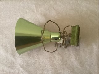 Lámpara vintage de pinza