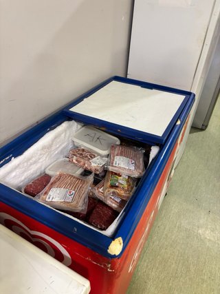 Congelador Frigo con tapa de cristal