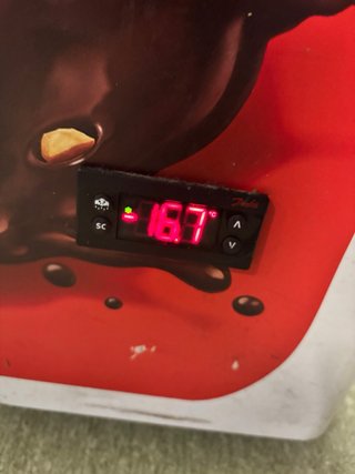 Congelador Frigo con tapa de cristal