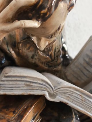 Figura cerámica Miguel de Cervantes