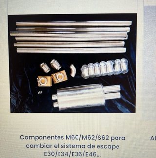 Motores M60B40 y M62B44 + kit para Swap E36/E46