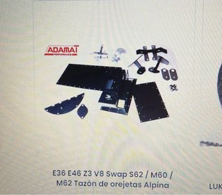 Motores M60B40 y M62B44 + kit para Swap E36/E46
