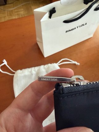 Cartera Bimba y Lola azul NUEVA con tarjetero