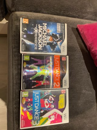 Nintendo Wii Blanca, 2 mandos, 3 juegos,