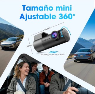 DDPAI Mini Pro 4K - Cámara Coche 2160P + 64GB
