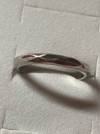 Anillo Acero 18mm Diseño Ondulado