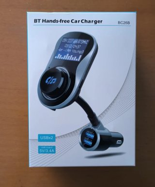 Cargador Coche BT Manos Libres BC26B