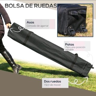 Carpa plegable pop up doble techo y mosquiteras