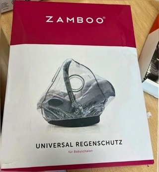 Funda Lluvia Universal Portabebés Grupo 0 Zamboo