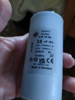 Condensador DUCATI 35 µF 425V