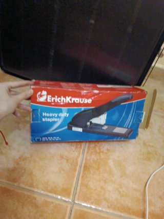 Grapadora ErichKrause para trabajos pesados