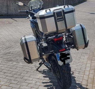 Moto Vogue 650 DS Adventure Negra/Plata