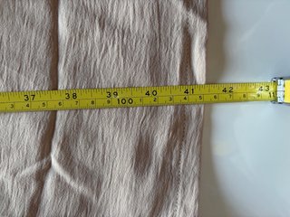 Pantalón palazzo fluido beige talla L