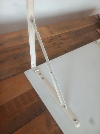 Mesa pared abatible blanca 60x40 NUEVA