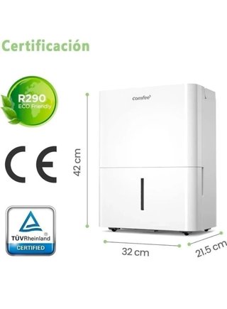 Deumidificatore COMFEE' 12L per umidità fino a 20 m2 / 50 m3