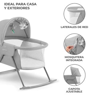 Cuna Kinderkraft Lovi Moisés + Bolsa