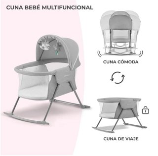 Cuna Kinderkraft Lovi Moisés + Bolsa