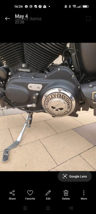 Harley Sportster 883 Negra