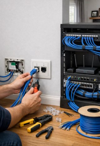 Instalación Internet y red estructurada
