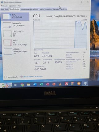 Dell Latitude E7240 i5 8 GB RAM SSD 120GB