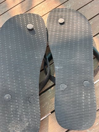 Havaianas nere con bandierina Brasile