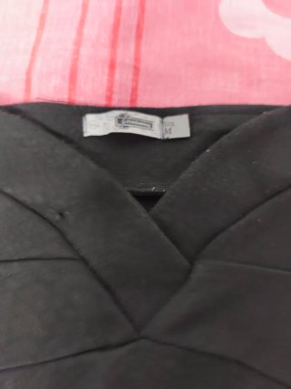 Vestido negro Stradivarius Talla M