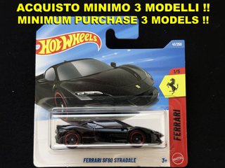 Hot Wheels Ferrari SF90 Stradale nera