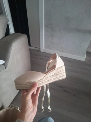 Esparteñas beige