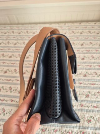 Bolso Uterqüe Piel Tricolor
