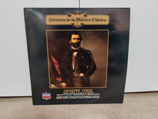 Giuseppe Verdi Historia Música Clásica LP