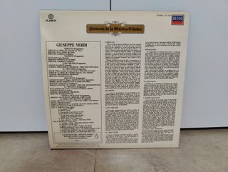 Giuseppe Verdi Historia Música Clásica LP