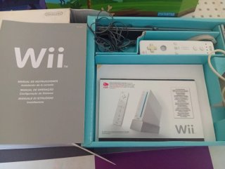 Nintendo Wii completa +1  juego Monster Hunter