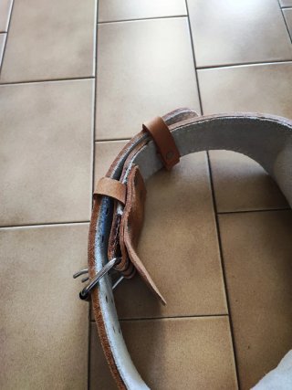 Cintura Palestra Pelle Body Sculpture Taglia M