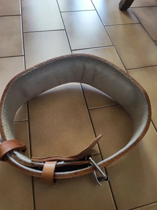 Cintura Palestra Pelle Body Sculpture Taglia M