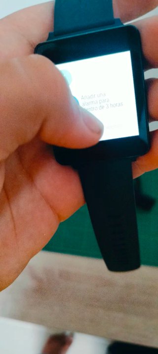 LG G Watch W100 Negro