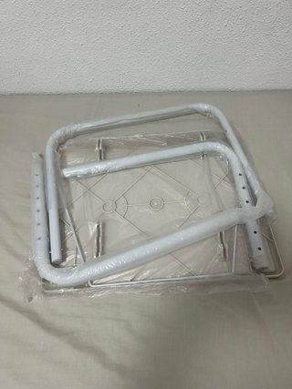 Mesa Plegable Nahuel Gris y Blanca