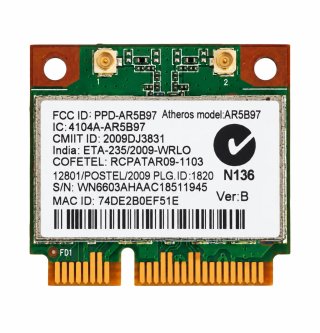 Tarjeta WiFi Atheros AR5B97 Mini PCIe