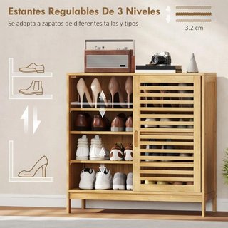 Zapatero 2 Puertas Correderas hasta 16 Pares