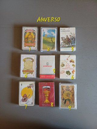 Barajas de colección. Fournier. Precio x 3 barajas