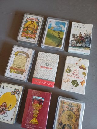 Barajas de colección. Fournier. Precio x 3 barajas