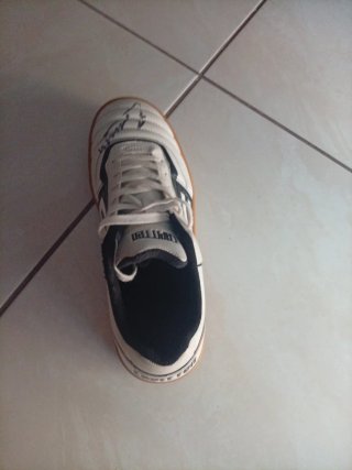 Zapatos Capitán Blancos y Negros