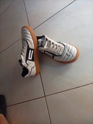 Zapatos Capitán Blancos y Negros